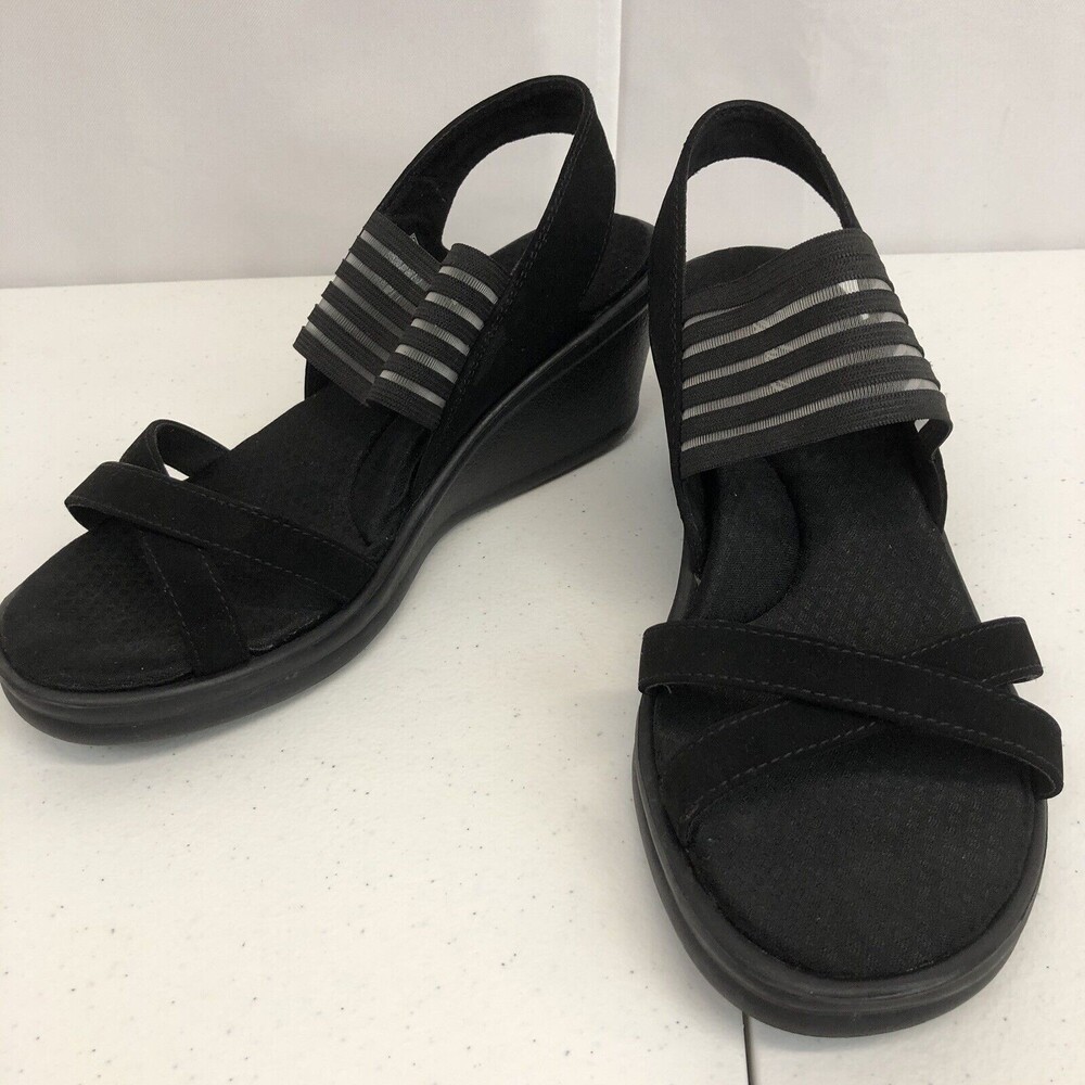 Skechers Cali Rumblers-Sci Fi Womens Slingback Wedge Strappy